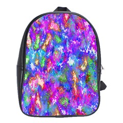 Abstract Trippy Bright Sky Space School Bags (xl)  by Simbadda