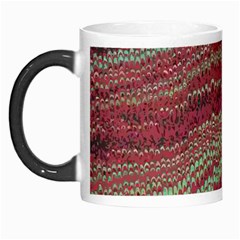 Scaly Pattern Colour Green Pink Morph Mugs by Alisyart