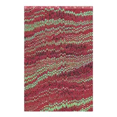 Scaly Pattern Colour Green Pink Shower Curtain 48  X 72  (small) 