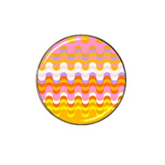 Dna Early Childhood Wave Chevron Rainbow Color Hat Clip Ball Marker (10 Pack) by Alisyart