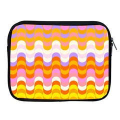 Dna Early Childhood Wave Chevron Rainbow Color Apple Ipad 2/3/4 Zipper Cases by Alisyart