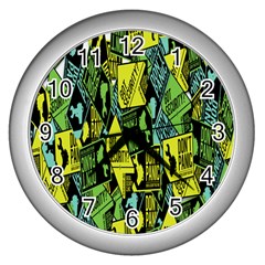 Don t Panic Digital Security Helpline Access Wall Clocks (silver)  by Alisyart