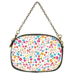 Floral Pattern Chain Purses (one Side) 