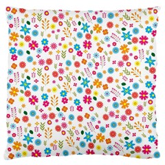 Floral Pattern Large Cushion Case (one Side)