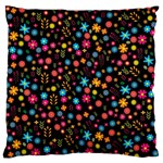 Floral pattern Large Cushion Case (One Side) Front