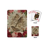 Vintage birds Playing Cards (Mini)  Back