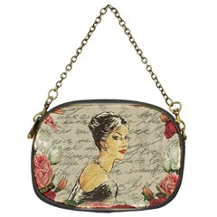 Vintage Girl Chain Purses (one Side)  by Valentinaart