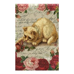 Vintage Kitten  Shower Curtain 48  X 72  (small)  by Valentinaart