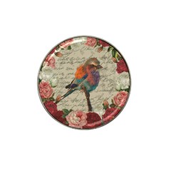 Vintage Bird Hat Clip Ball Marker by Valentinaart