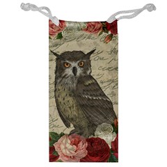 Vintage owl Jewelry Bag