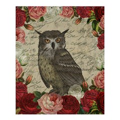 Vintage Owl Shower Curtain 60  X 72  (medium)  by Valentinaart