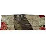 Vintage owl Body Pillow Case Dakimakura (Two Sides) Back