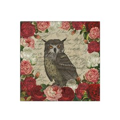 Vintage owl Satin Bandana Scarf