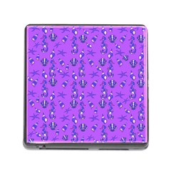 Seahorse Pattern Memory Card Reader (square) by Valentinaart