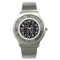 Seahorse Pattern Stainless Steel Watch