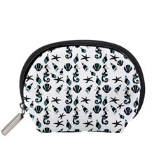 Seahorse pattern Accessory Pouches (Small) 