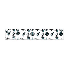 Seahorse pattern Flano Scarf (Mini)