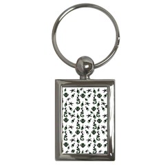 Seahorse pattern Key Chains (Rectangle) 