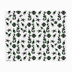 Seahorse pattern Small Glasses Cloth (2-Side)