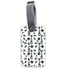 Seahorse pattern Luggage Tags (Two Sides)