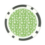 Seahorse pattern Poker Chip Card Guard Back