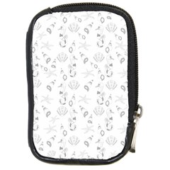 Seahorse Pattern Compact Camera Cases by Valentinaart