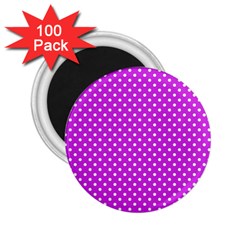 Polka Dots 2 25  Magnets (100 Pack)  by Valentinaart