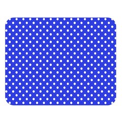 Polka Dots Double Sided Flano Blanket (large)  by Valentinaart