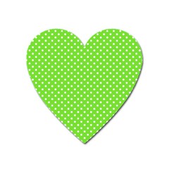 Polka dots Heart Magnet