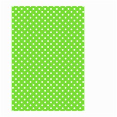 Polka Dots Small Garden Flag (two Sides) by Valentinaart