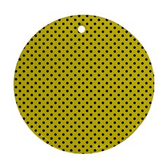 Polka Dots Ornament (round) by Valentinaart