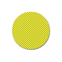 Polka dots Magnet 3  (Round)