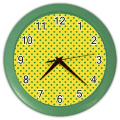 Polka dots Color Wall Clocks