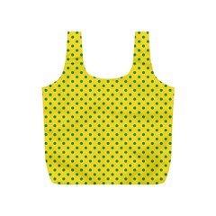 Polka dots Full Print Recycle Bags (S) 