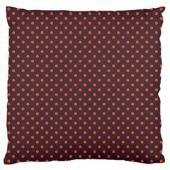 Polka Dots Large Cushion Case (one Side) by Valentinaart