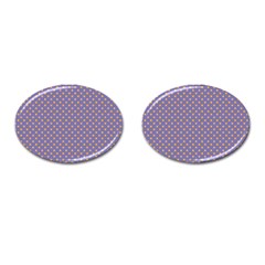 Polka Dots Cufflinks (oval)