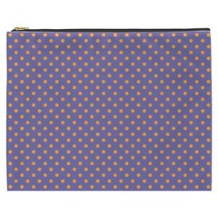 Polka Dots Cosmetic Bag (xxxl)  by Valentinaart