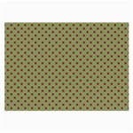 Polka dots Large Glasses Cloth (2-Side) Back