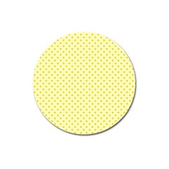 Polka Dots Magnet 3  (round)