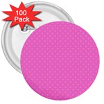 Polka dots 3  Buttons (100 pack)  Front