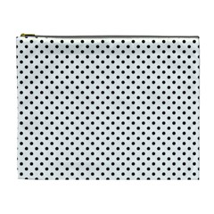 Polka Dots Cosmetic Bag (xl) by Valentinaart