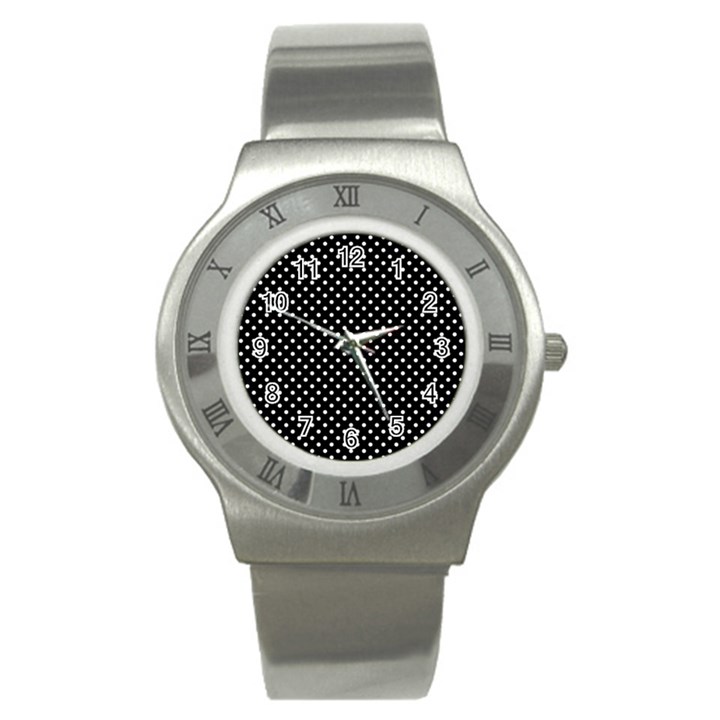 Polka dots Stainless Steel Watch