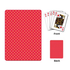 Polka Dots Playing Card by Valentinaart