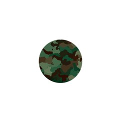 Camouflage Pattern A Completely Seamless Tile Able Background Design 1  Mini Buttons by Simbadda