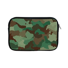 Camouflage Pattern A Completely Seamless Tile Able Background Design Apple Ipad Mini Zipper Cases by Simbadda