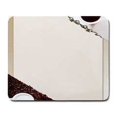 Greeting Card Coffee Mood Large Mousepads