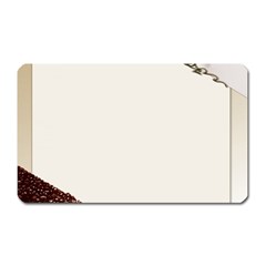 Greeting Card Coffee Mood Magnet (Rectangular)