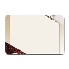 Greeting Card Coffee Mood Small Doormat  by Simbadda