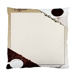 Greeting Card Coffee Mood Standard Cushion Case (Two Sides) Back