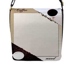 Greeting Card Coffee Mood Flap Messenger Bag (l)  by Simbadda